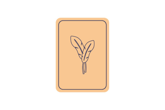 Flowers Cute Card Icon: Fresh Graphics for Modern Illustrations