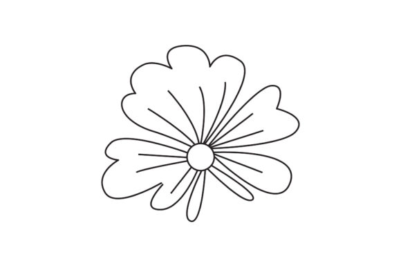 Flowers Drawing Icon Line Style Review