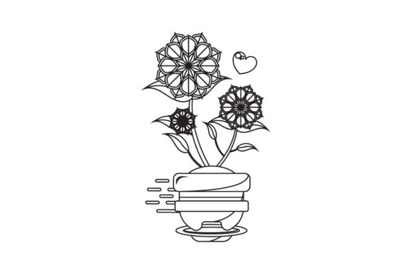 Flowers Icons Vector Line Style: A Freebies Graphics Review