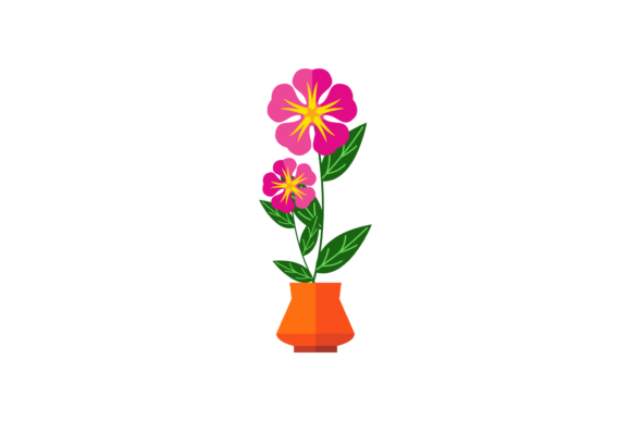 Flowers Pot Summer Garden Graphics Freebies Review